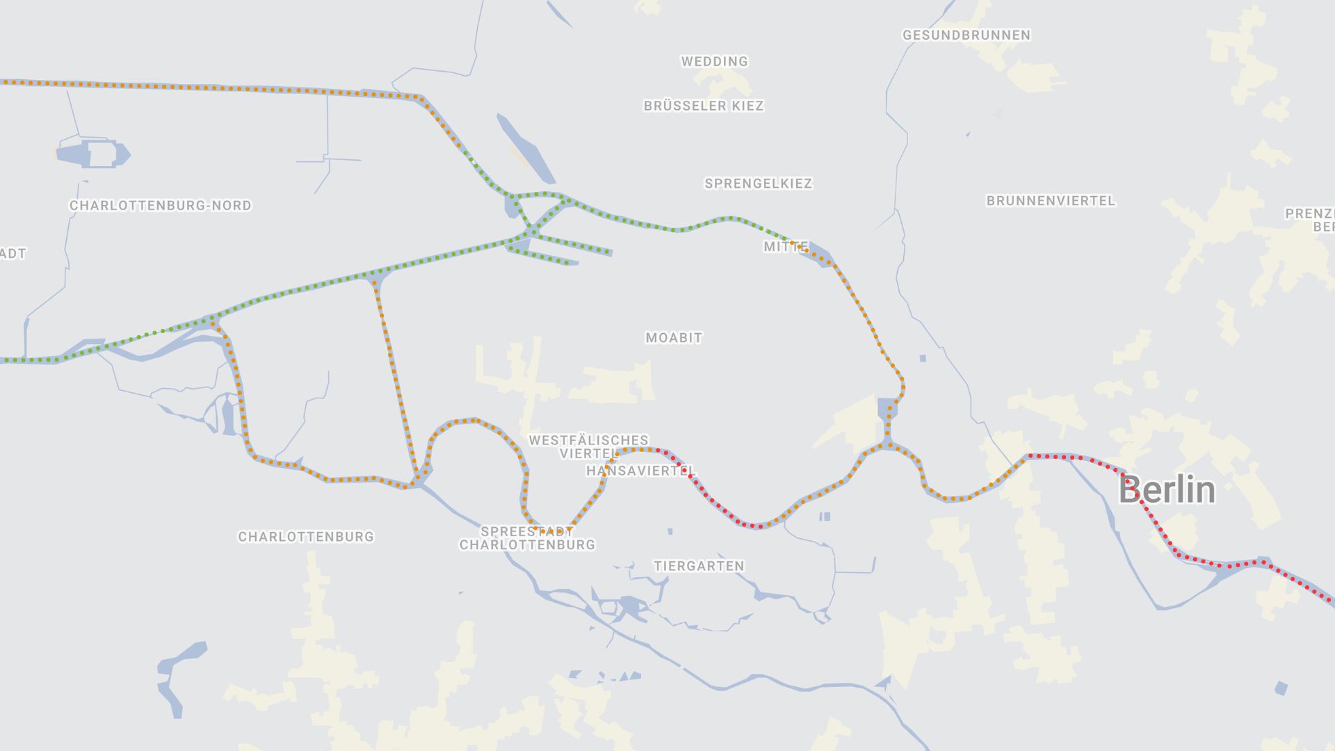 Karte zur Nutzung des Oberdecks der Orca ten Broke in der Berliner Innenstadt
